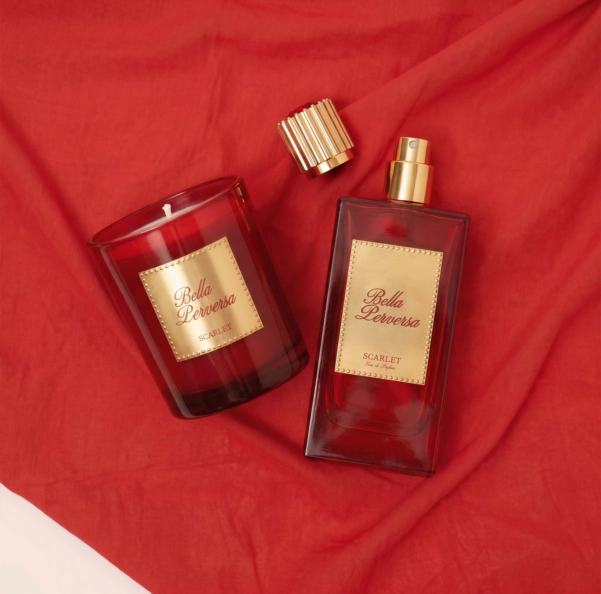 SCARLET Fragrance & Candle Bundle